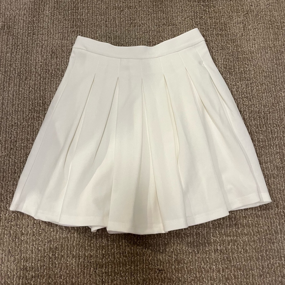 White Tennis Skirt